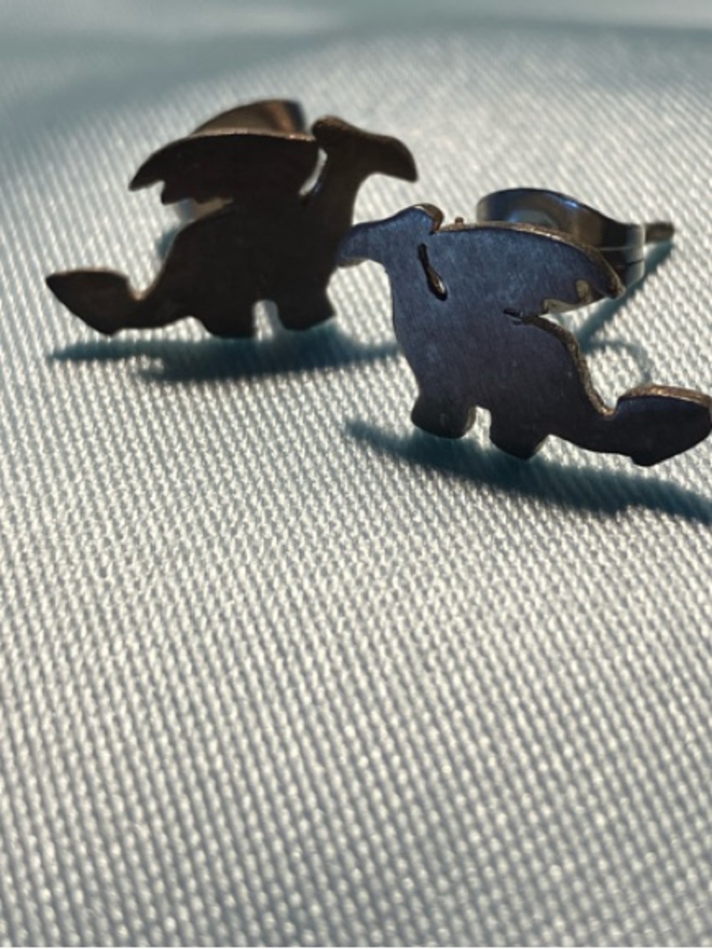 Silver dragon Small Studs
